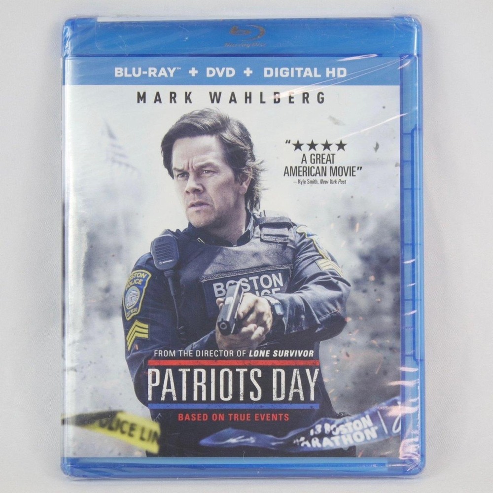 Patriots Day Blu-Ray DVD Movie - NEW